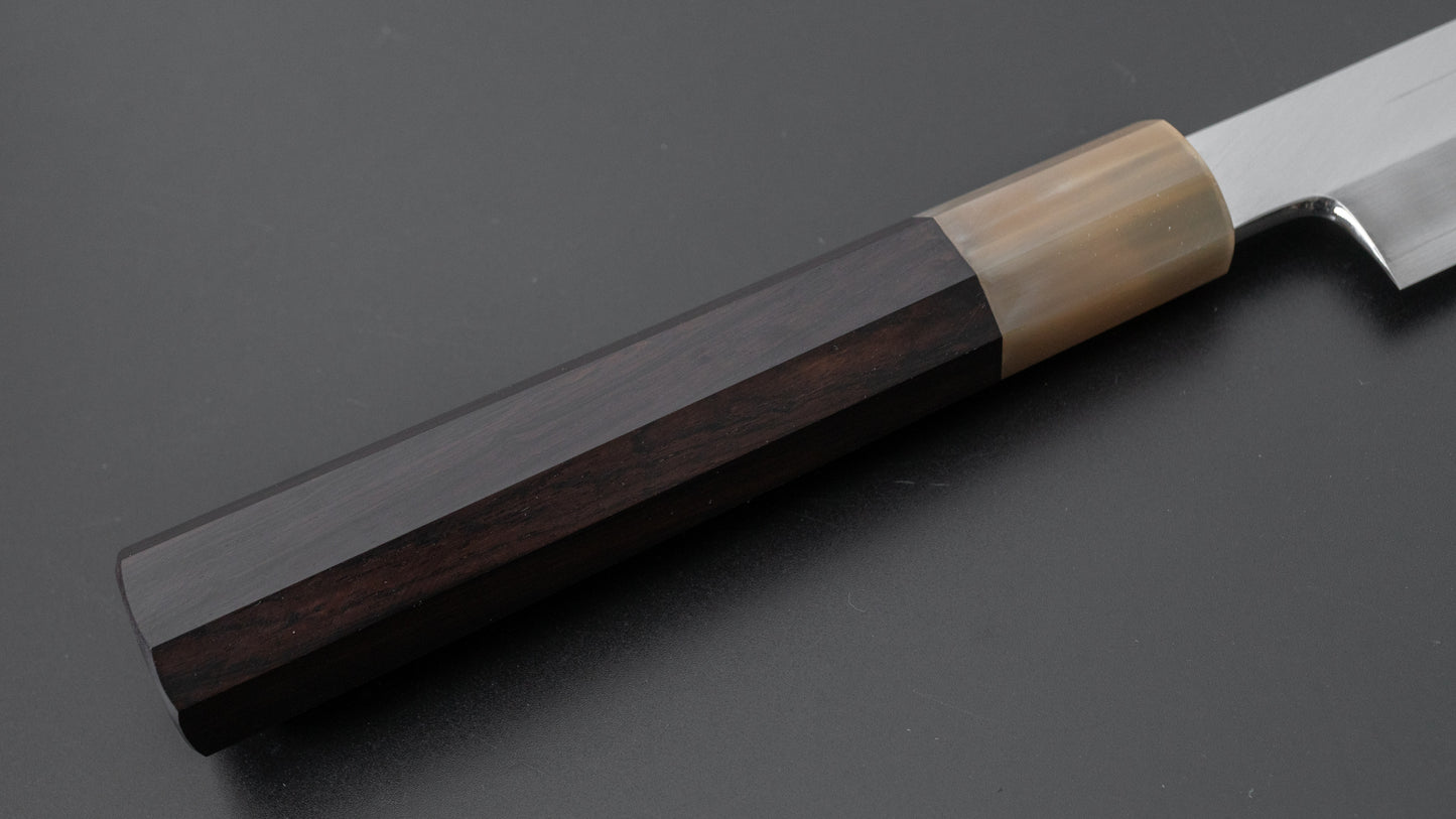 Hitohira Kikuchiyo Mosuke Silver #3 Yanagiba 270mm Ebony Handle (Saya)