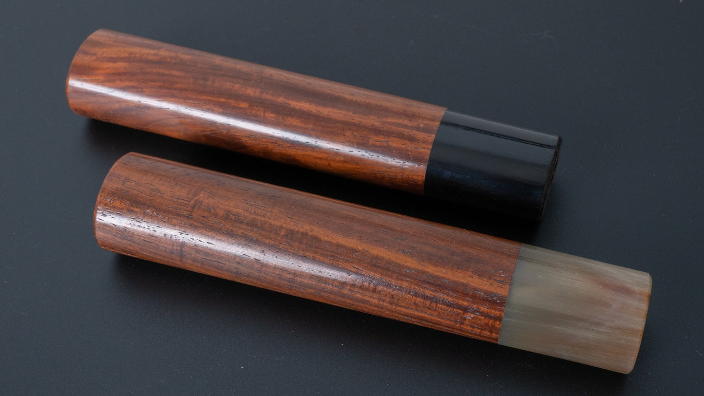 Taihei Custom Shitan Rosewood Oval (Santoku/ Nakiri/ Deba L)