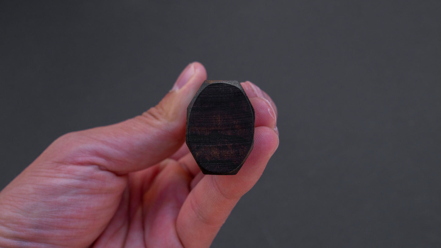 Hitohira Togashi Blue #1 Stainless Clad Migaki Gyuto 240mm Ziricote Handle