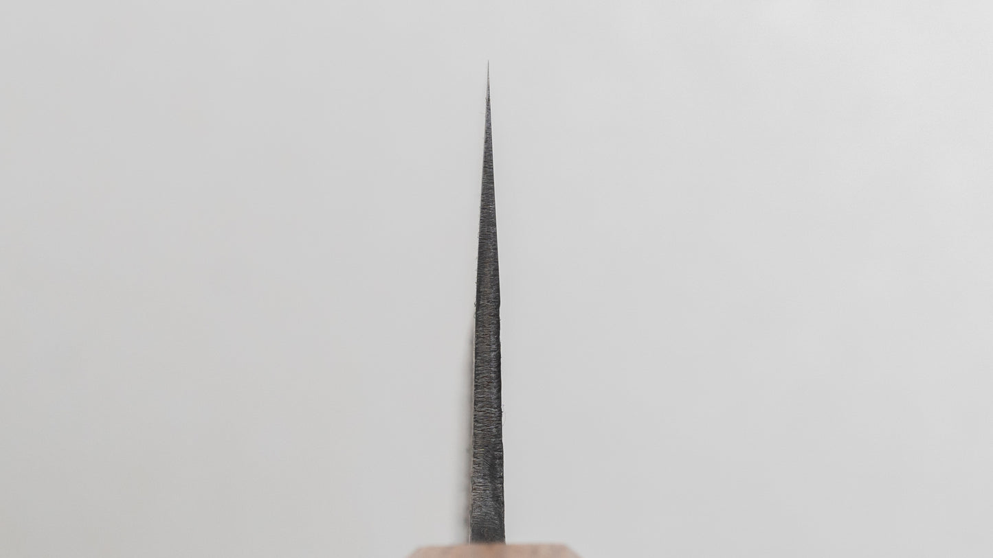 Hitohira Hinode Nashiji Damascus Wit #2 Gyuto 210mm Gebrand Eiken Handvat (#03)