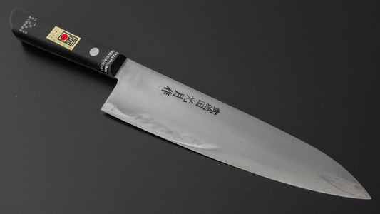 Kogetsu Carbon Gyuto 210 mm Pakka-handgreep (geen bolster) 