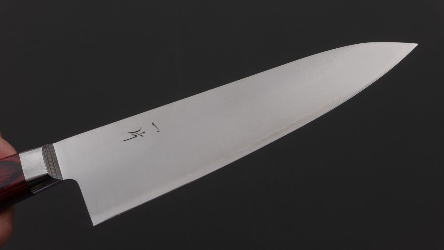 Hitohira TP Gyuto 180 mm wijnpakka-handvat