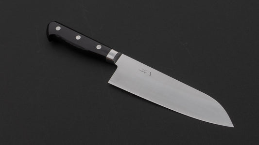 Hitohira T10 Migaki Santoku 170mm Pakka Handle