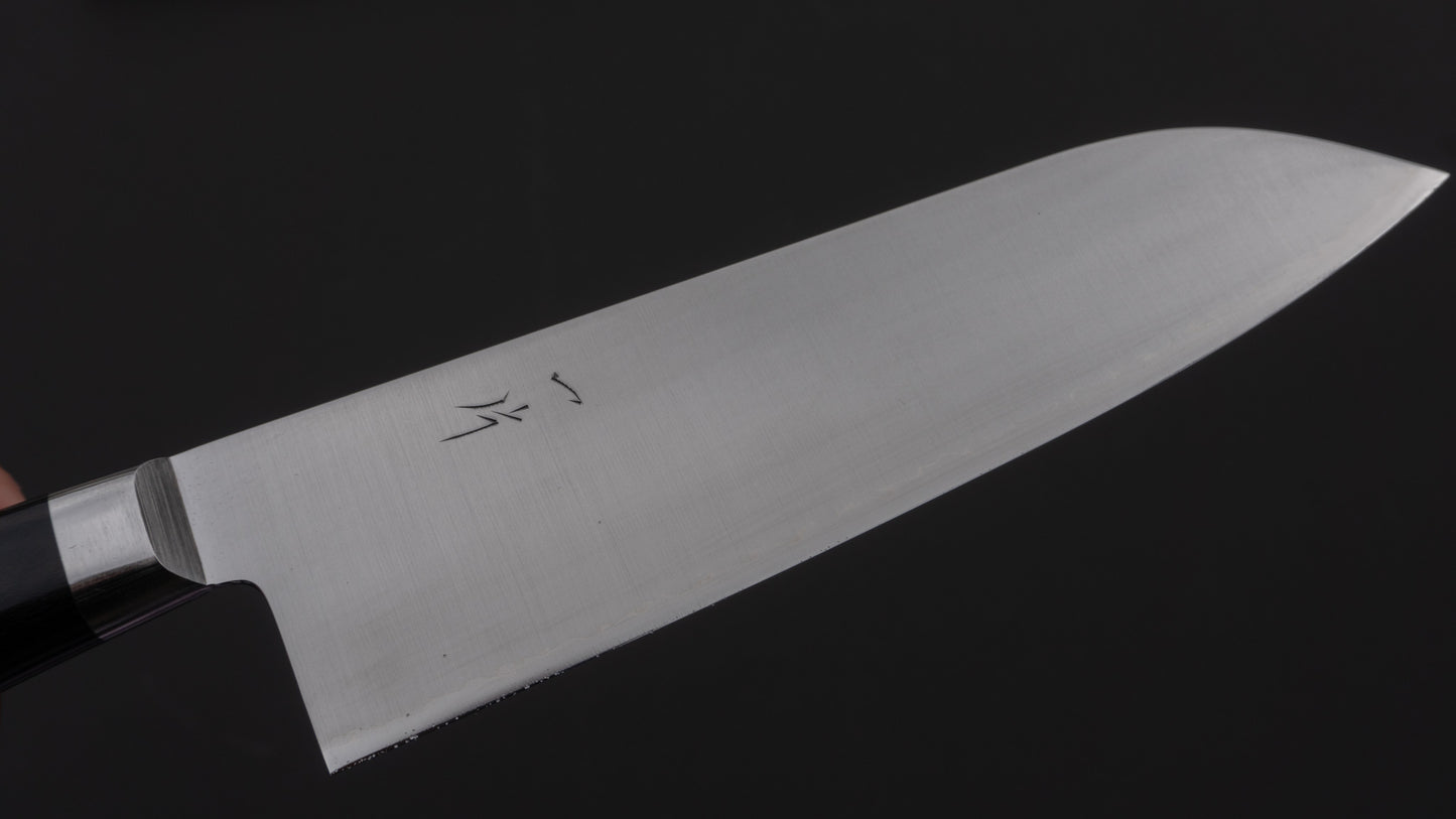 Hitohira T10 Migaki Santoku 170mm Pakka Handle
