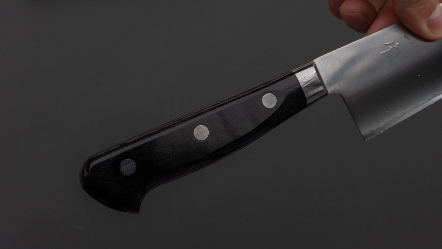 Hitohira T10 Migaki Santoku 170mm Pakka Handle