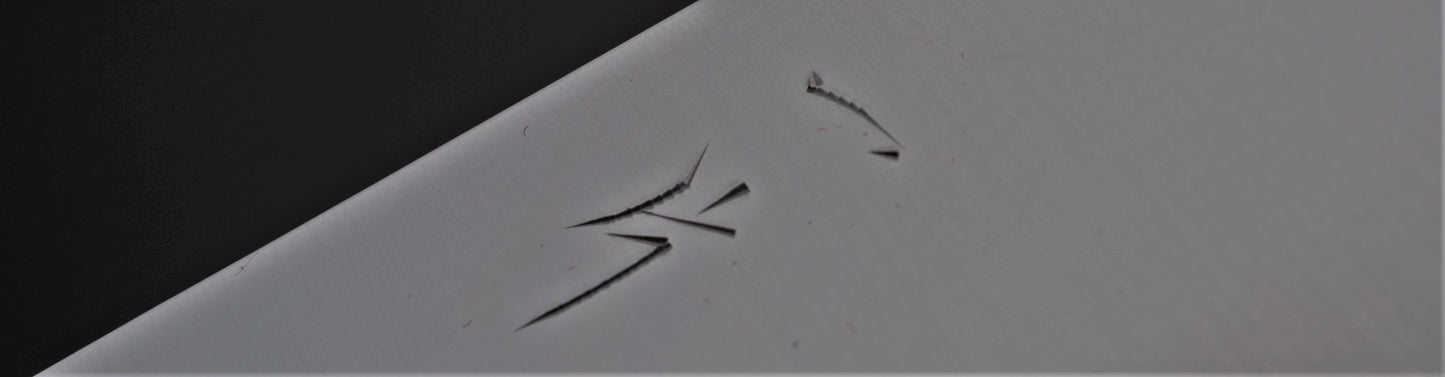 Hitohira TP Gyuto 180 mm wijnpakka-handvat