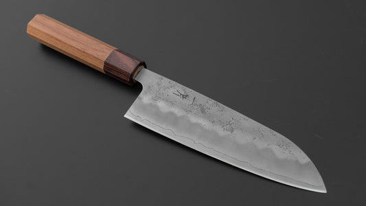 Hitohira Futana S3 Nashiji Santoku 170mm Keyaki Zelkova Handle