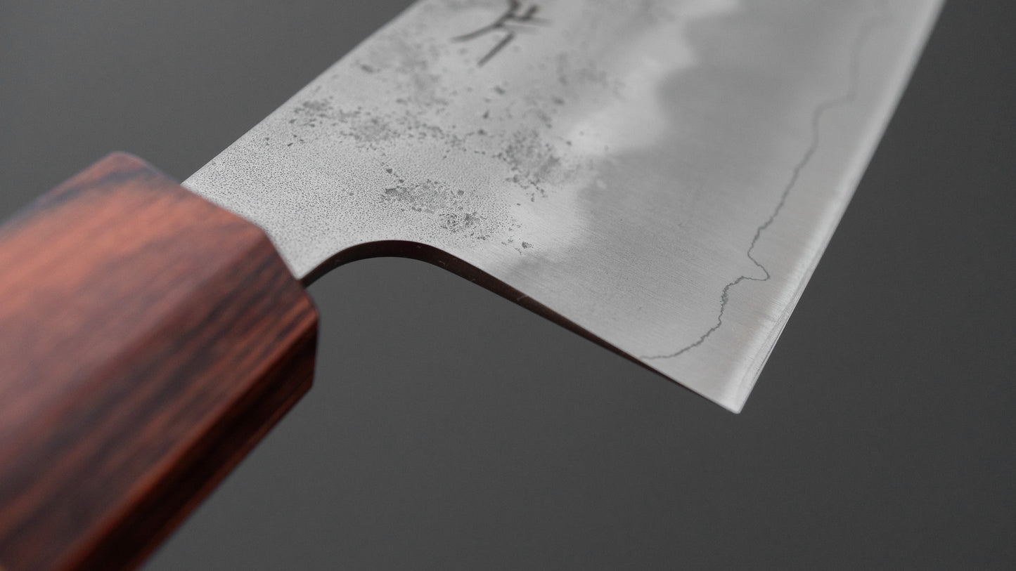 Hitohira Futana S3 Nashiji Santoku 170mm Keyaki Zelkova Handle