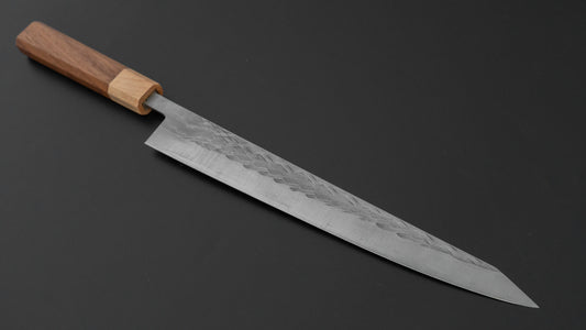 Hitohira TD SLD Tsuchime Sujihiki 270mm Walnut Handle