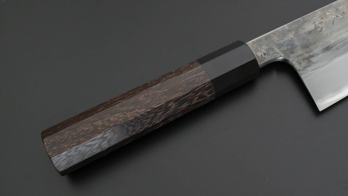Jiro Tsuchime Wa Santoku 180 mm Taihei Tagayasan-handvat (#628)
