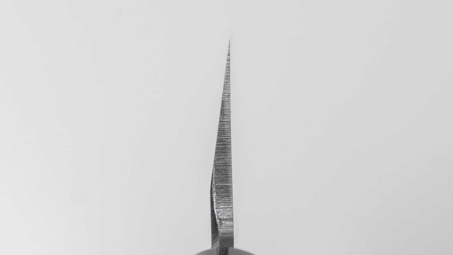 Hitohira Togashi White #2 Usuba 225mm Ho Wood Handle (D-Shape/ Saya)