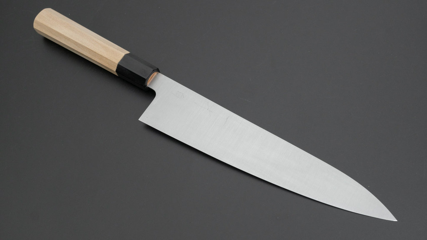 Hitohira AH Hagane Gyuto 240mm Ho Wood Handle