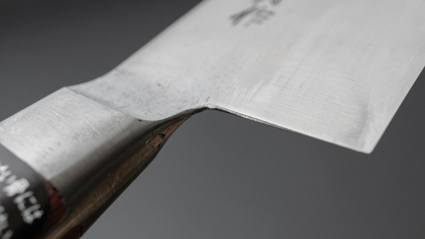 Kogetsu White #1 Gyuto 180mm Wine Pakka Handle