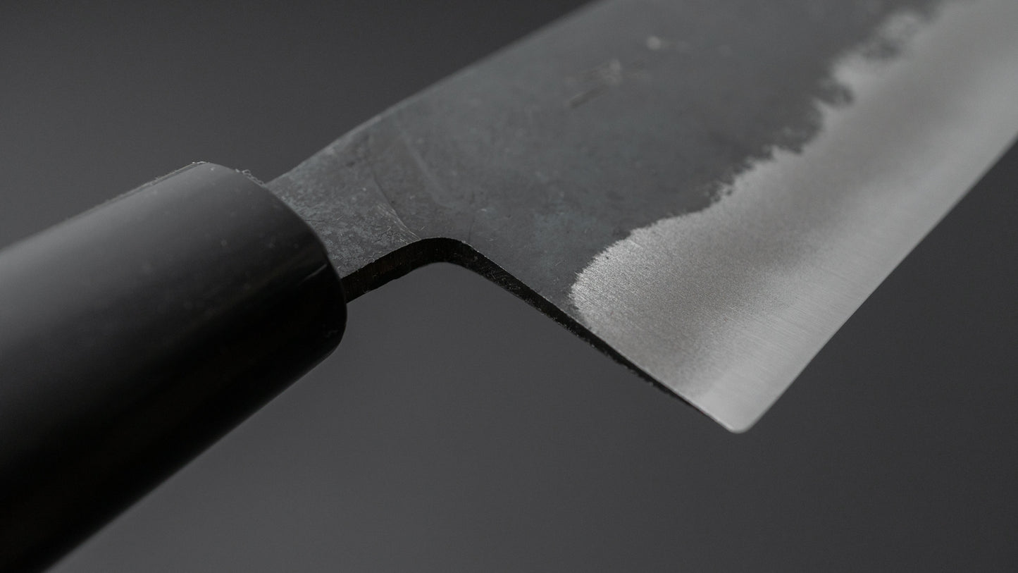 Hitohira Tosa Kurouchi White #2 Nakiri 135mm Ho Wood Handle