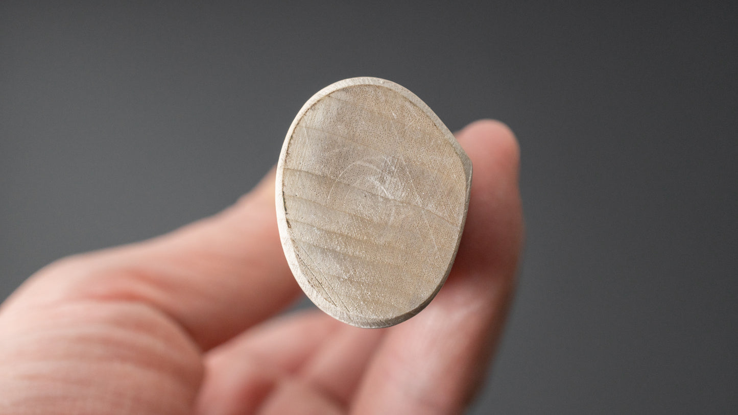 Hitohira Tosa Kurouchi Wit #2 Nakiri 165 mm Ho houten handvat