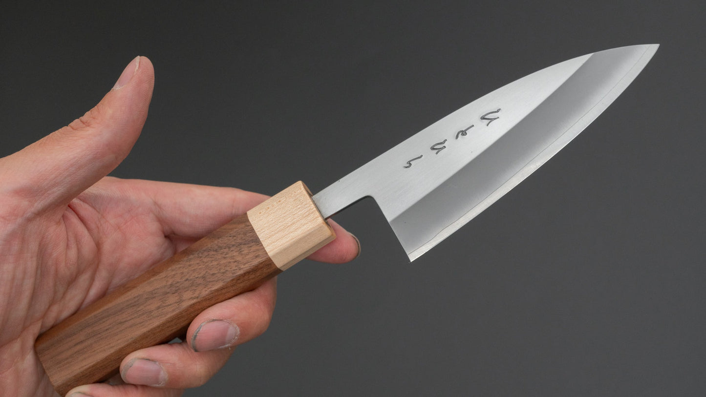 Hitohira TD SLD Migaki Utility 105mm Walnut Handle