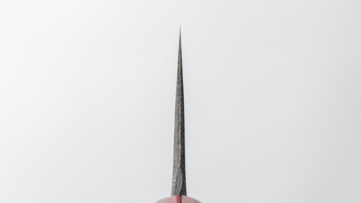 Hitohira YG Nashiji White #2 Santoku 165mm Rosewood Handle