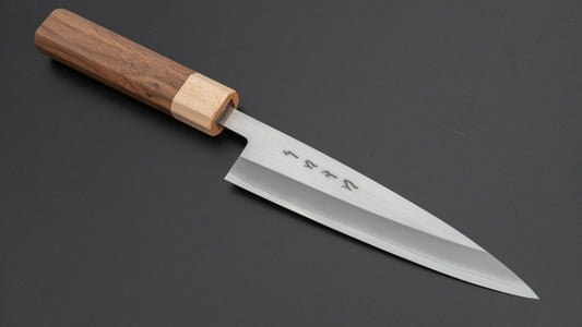 Hitohira TD SLD Migaki Petty 135mm Walnut Handle