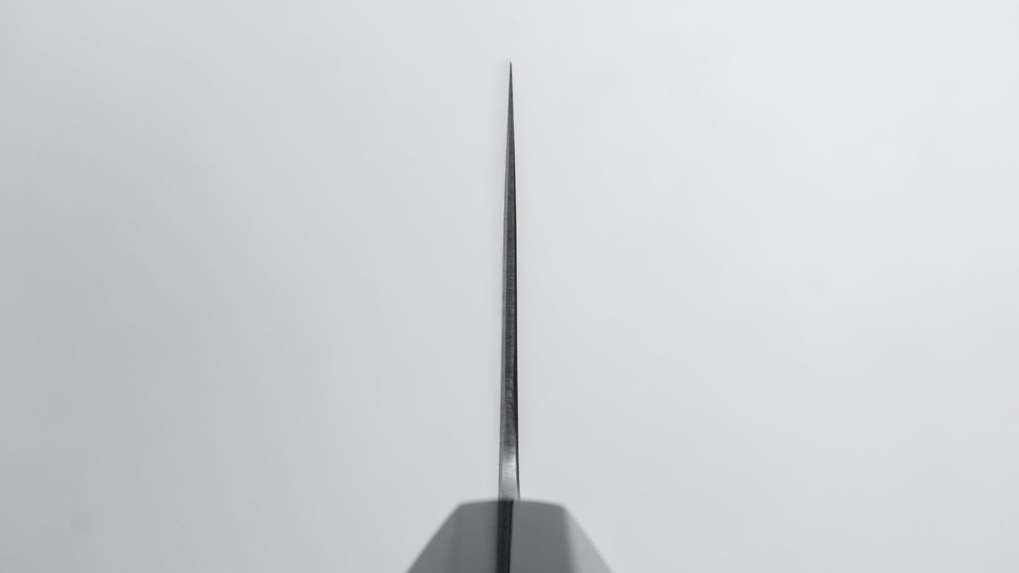 Morihei Kikuyu Blue #2 Damascus Nakiri 165mm Ho Houten Handvat