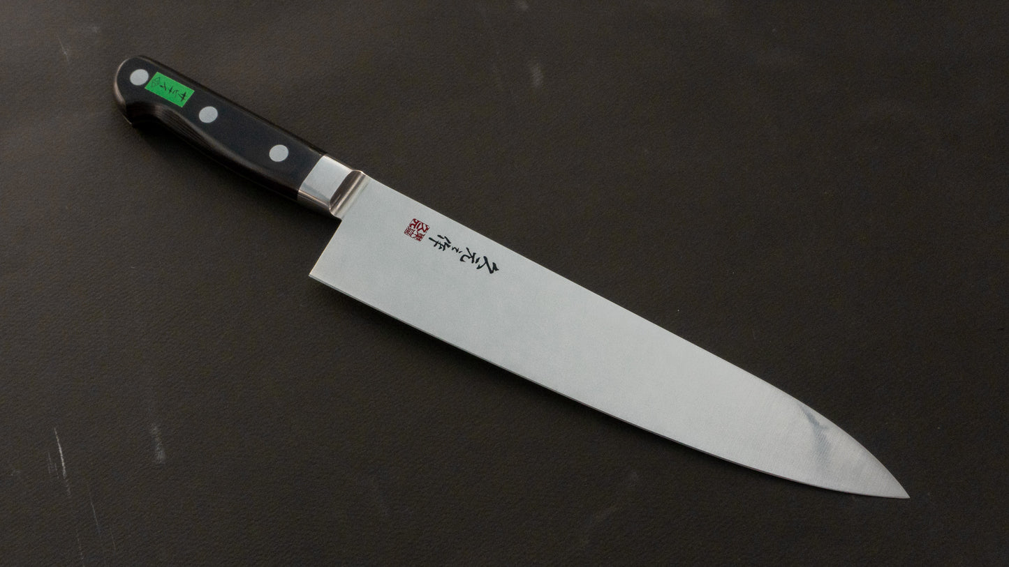 Morihei Hisamoto INOX Gyuto 240mm Pakka Handle