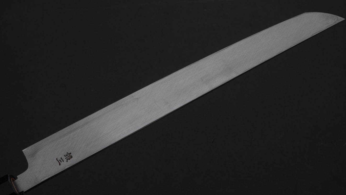 Hitohira Nakagawa Mosuke Zilver #3 Sakimaru Takobiki 270 mm Ho Houten Heft (Saya)