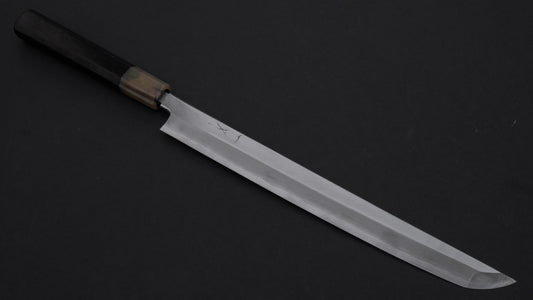Hitohira Nakagawa Mosuke Silver #3 Sakimaru Takobiki 270mm Ebony Handle (Saya)