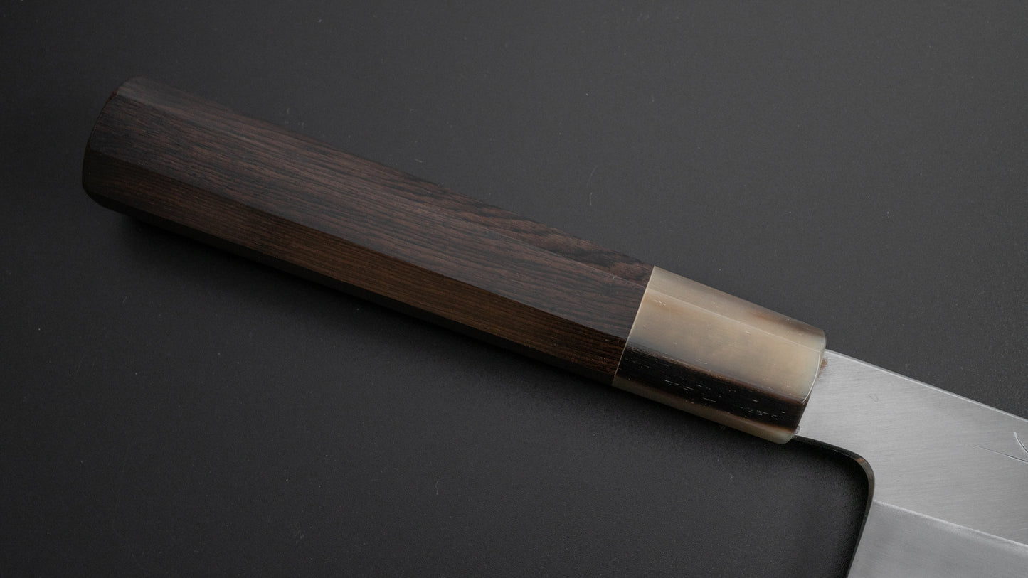 Hitohira Kikuchiyo Kyuzo Silver #3 Migaki Gyuto 210mm Ebony Handle