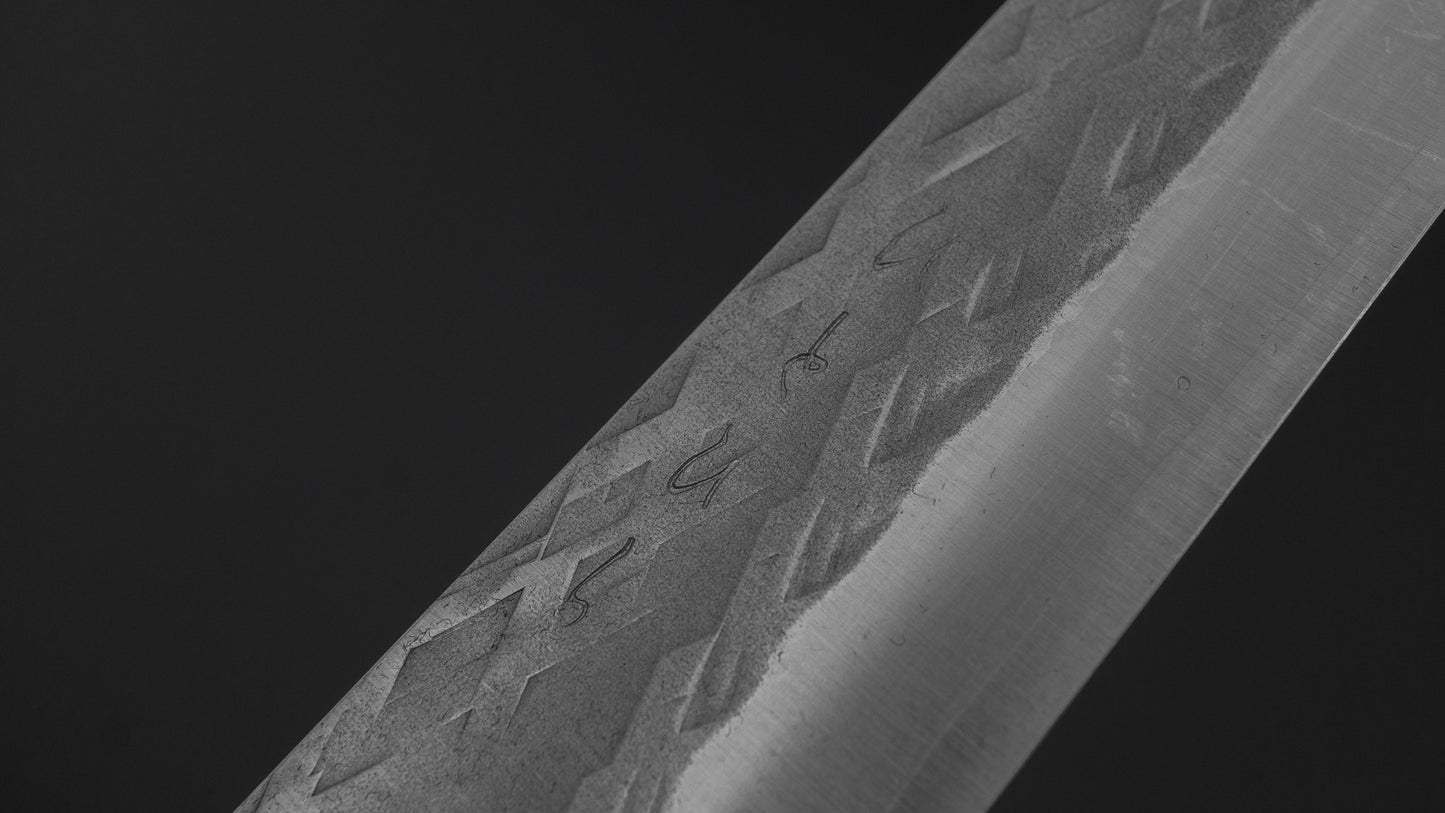 Hitohira TD SLD Tsuchime Sujihiki 240mm Walnut Handle