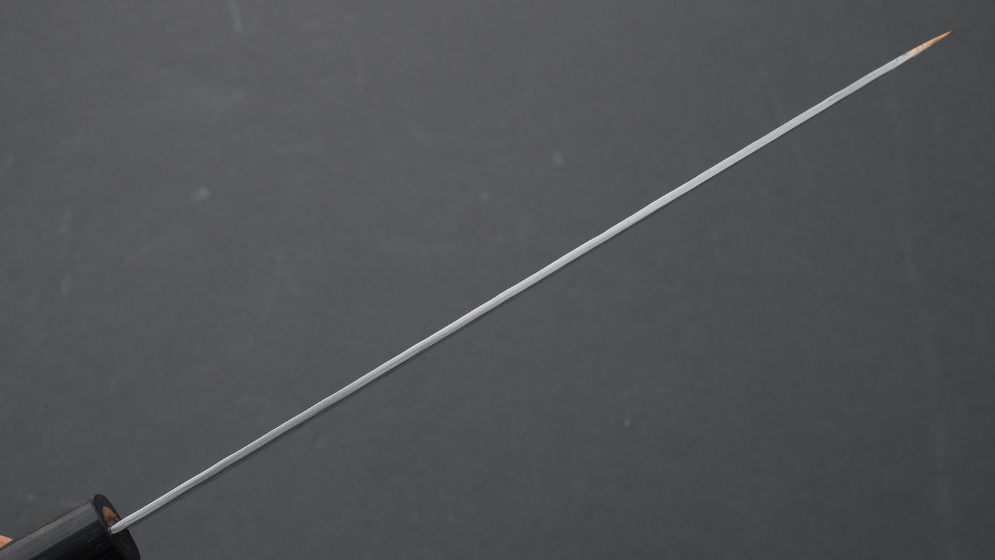 Hitohira HG Tsuchime Damascus Gyuto 210 mm walnoot handvat