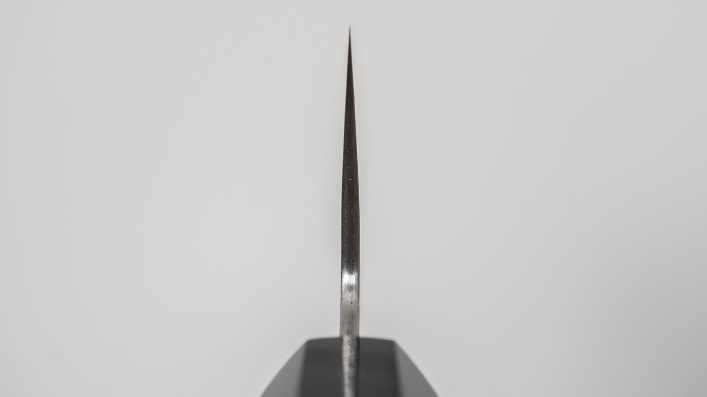 Nigara Blue Super Santoku 180mm Ebony Handle