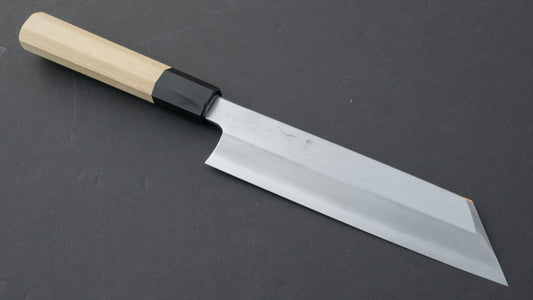 Hitohira Nakagawa Mosuke Silver #3 Mukimono 180mm Ho Wood Handle