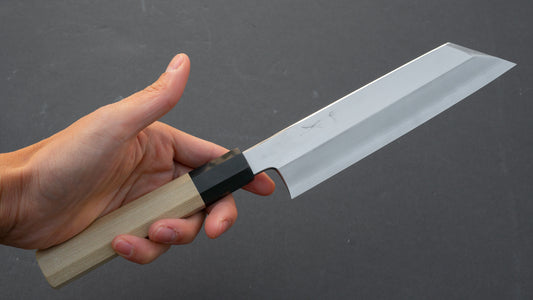Hitohira Nakagawa Mosuke Silver #3 Mukimono 180mm Ho Wood Handle