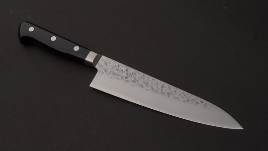 Hitohira T10 Tsuchime Gyuto 180mm Pakka Handle