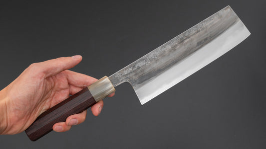 Jiro Tsuchime Wa Nakiri 180mm Taihei Tagayasan Handle (#650)