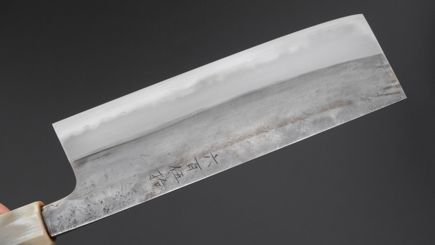 Jiro Tsuchime Wa Nakiri 180mm Taihei Tagayasan Handle (#650)