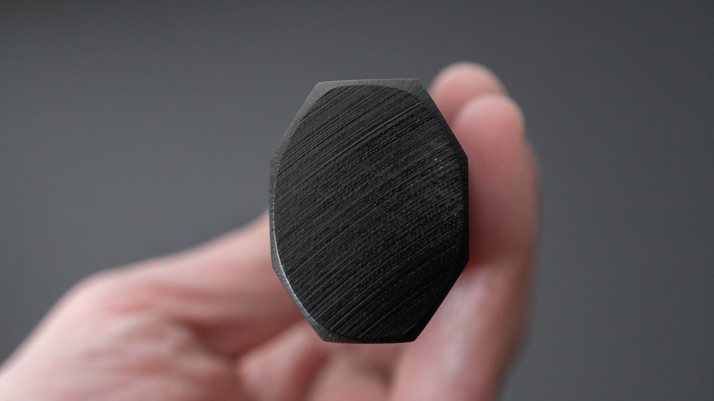 Tetsujin Blue #2 Metal Flow Kiritsuke Gyuto 240 mm Taihei Makassar ebbenhouten handvat