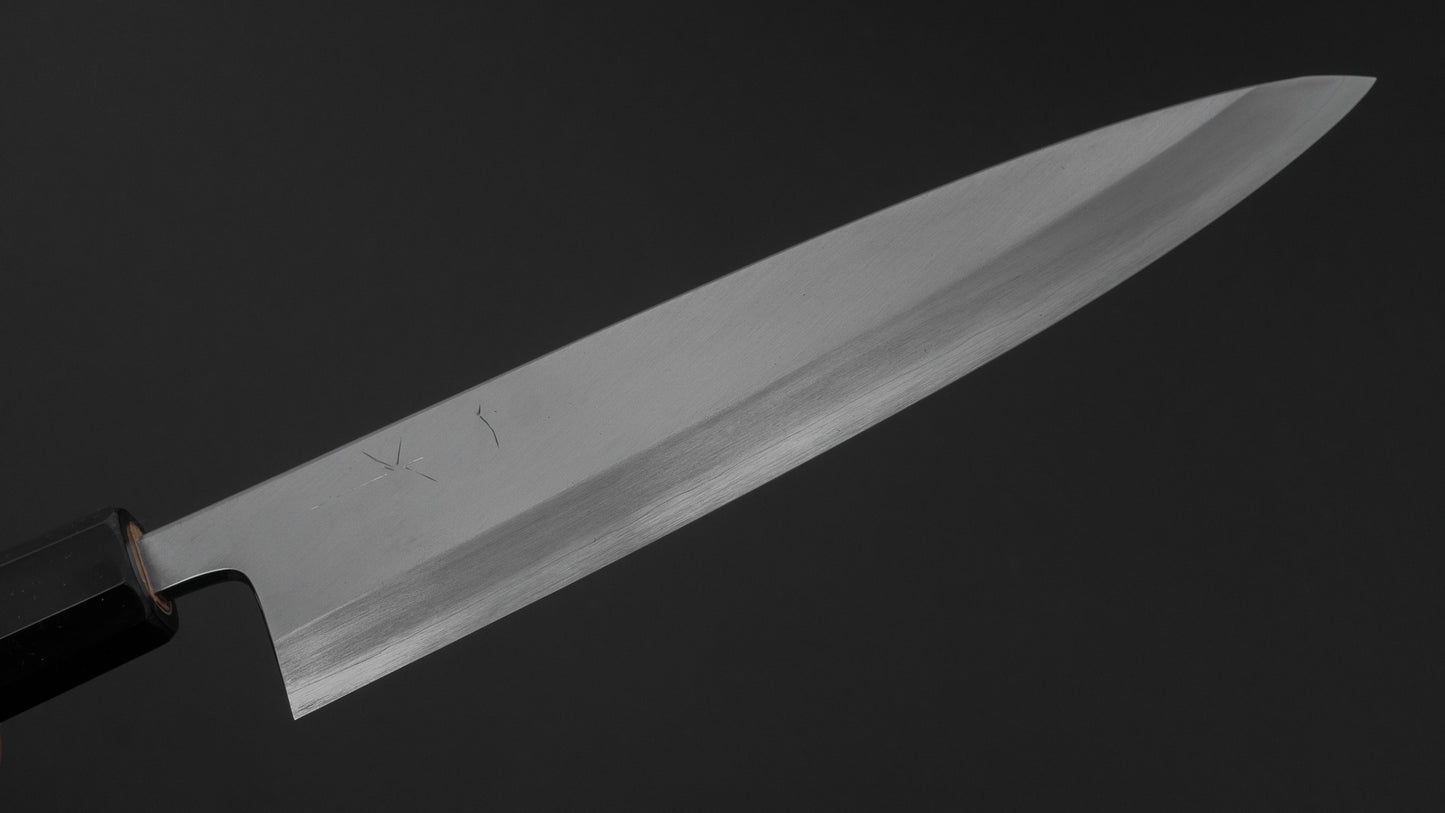 Hitohira Kikuchiyo Mosuke Silver #3 Mioroshi Deba 210mm Ho Wood Handle