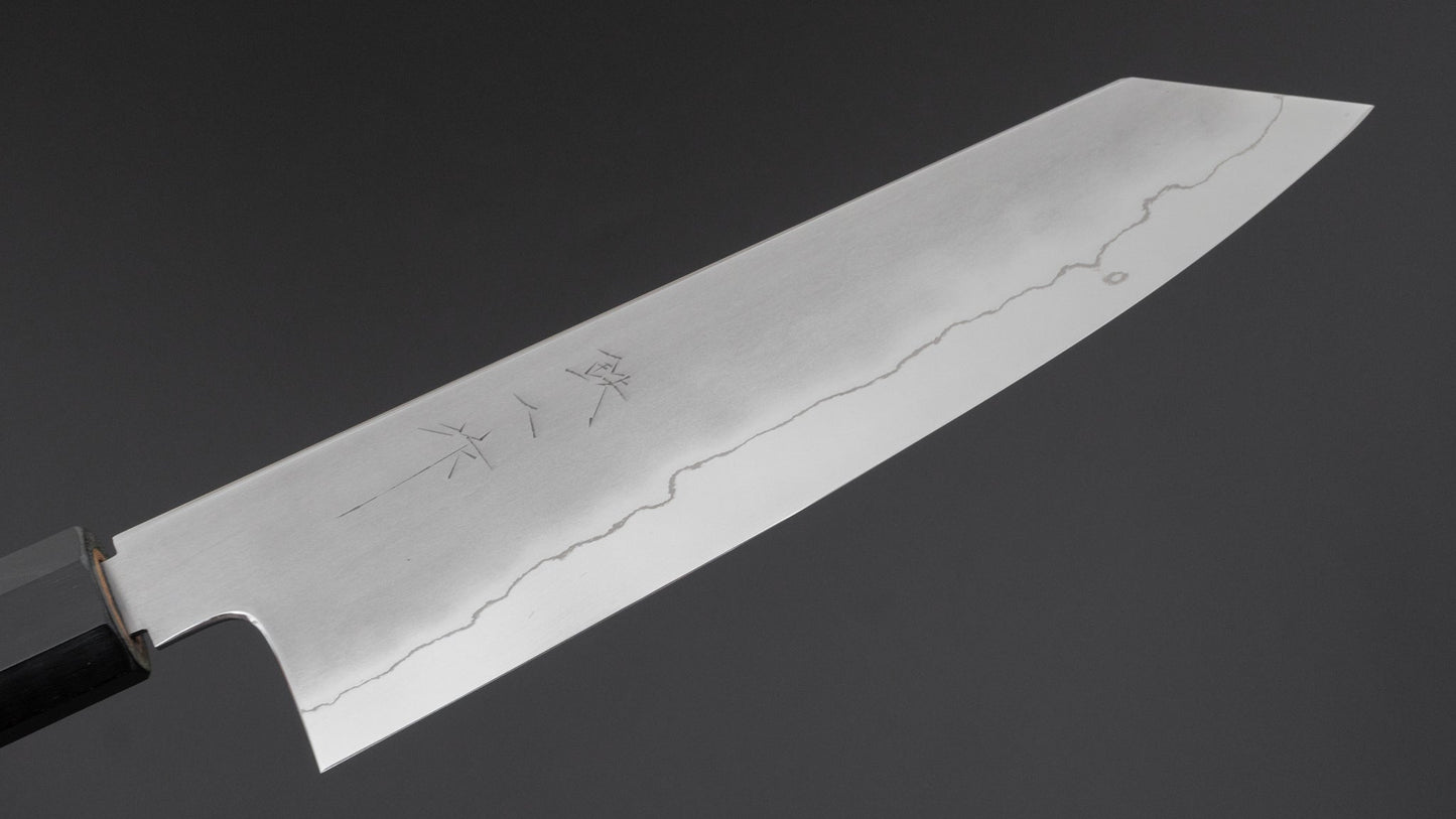 Tetsujin Zilver #3 Kasumi Kiritsuke Gyuto 210 mm Yakusugi cederhouten handvat