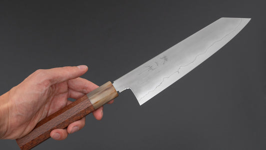 Tetsujin Silver #3 Kasumi Kiritsuke Gyuto 210mm Lacewood Handle