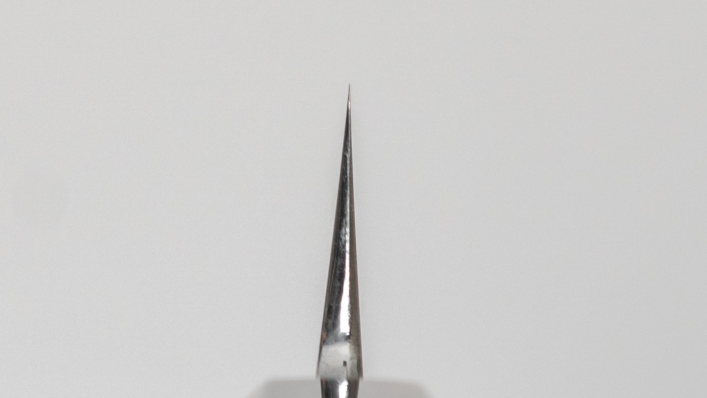 Hitohira Kikuchiyo Mosuke Silver #3 Mirror Polished Yanagiba 270mm Ebony Handle (Saya)