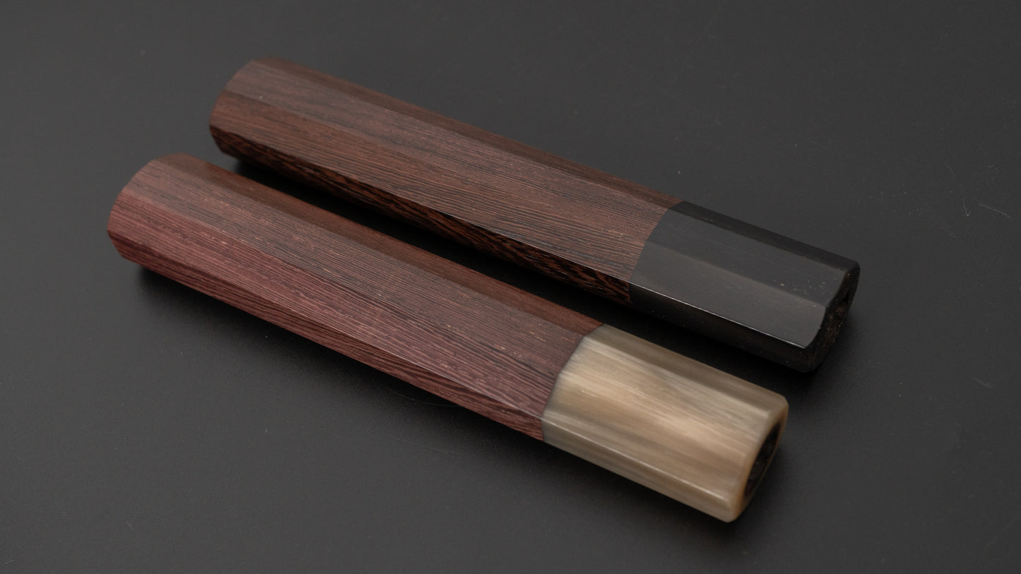 Taihei Custom Tagayasan achthoekig handvat (Gyuto/Yanagiba M)
