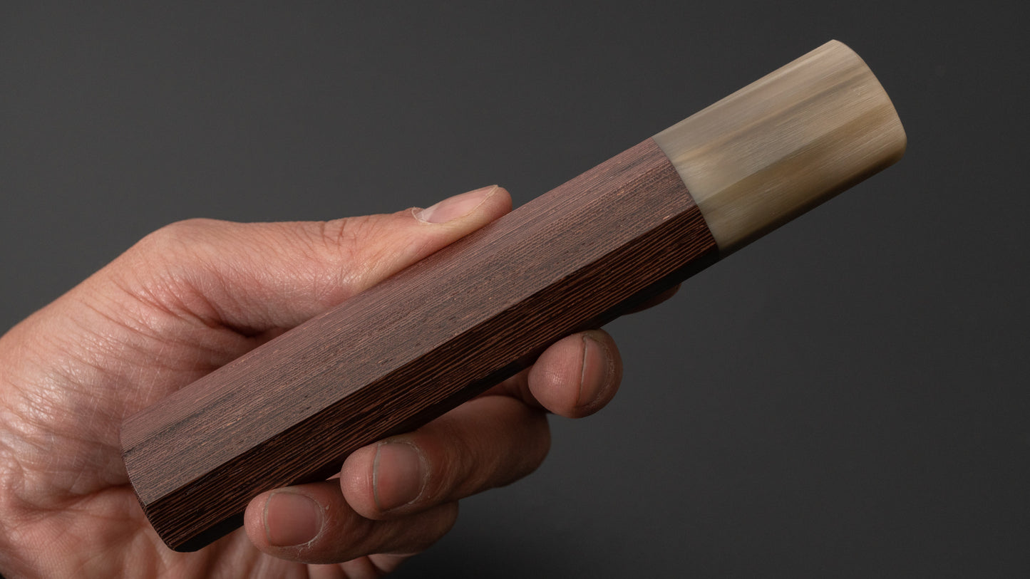 Taihei Custom Tagayasan achthoekig handvat (Gyuto/Yanagiba M)