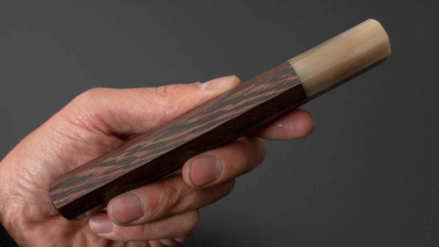 Taihei Custom Tagayasan achthoekig handvat (Gyuto/Yanagiba M)