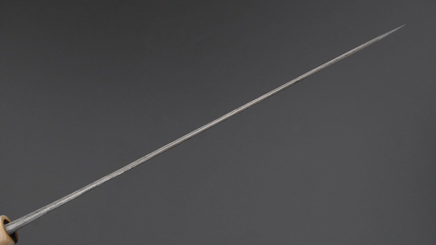 Hitohira Hinode Nashiji White #2 Stainless Clad Gyuto 240mm Taihei Rosewood Handle