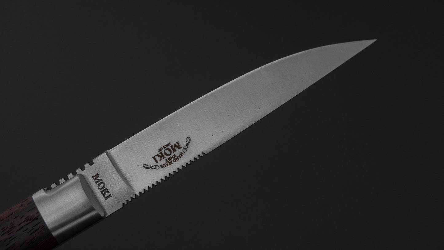 MOKI Trout & Bird 2.0 Fixed Blade Rosewood Handle