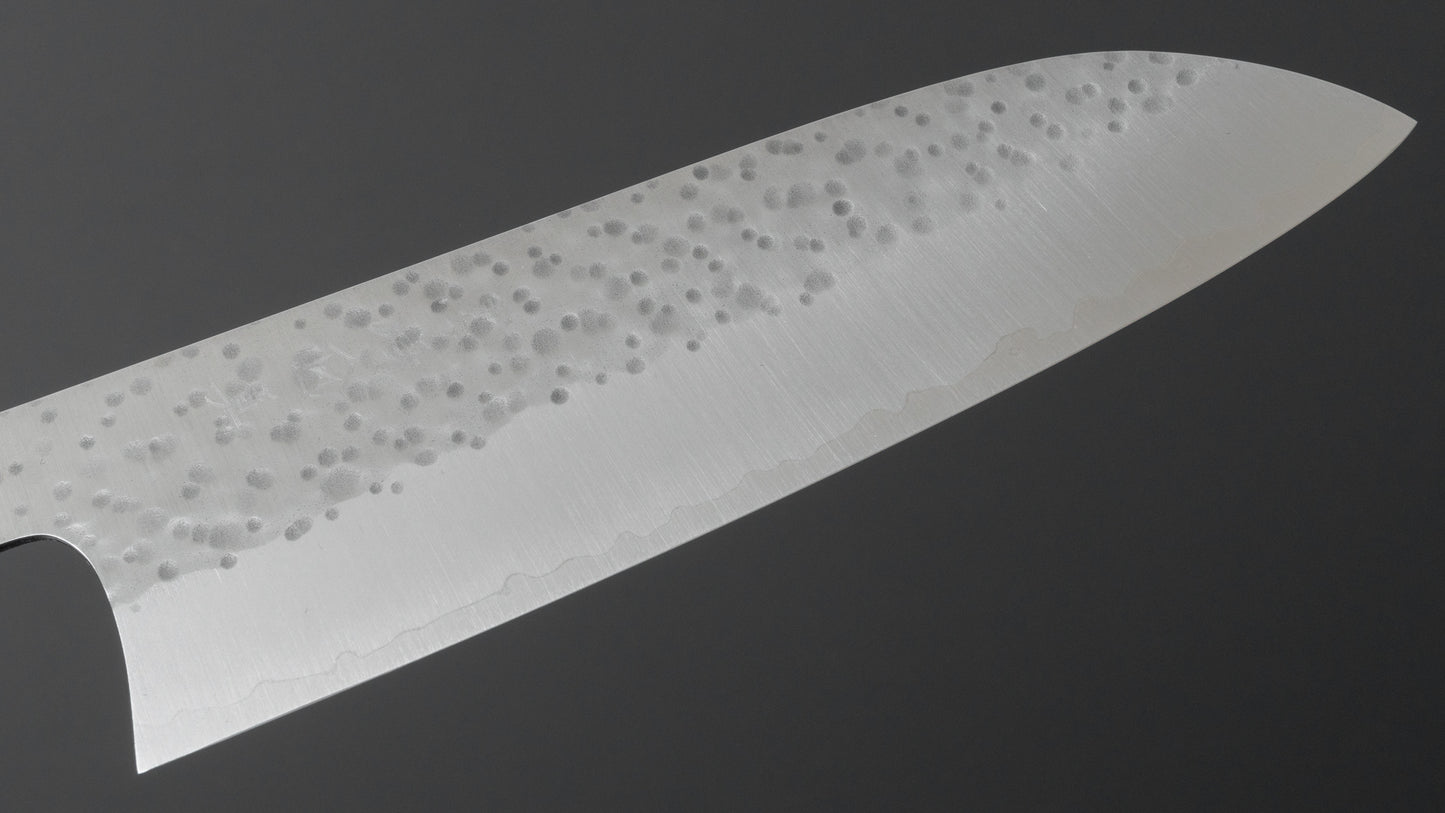 Makoto Kurosaki Sakura SG2 Santoku 165mm kersenhouten handvat