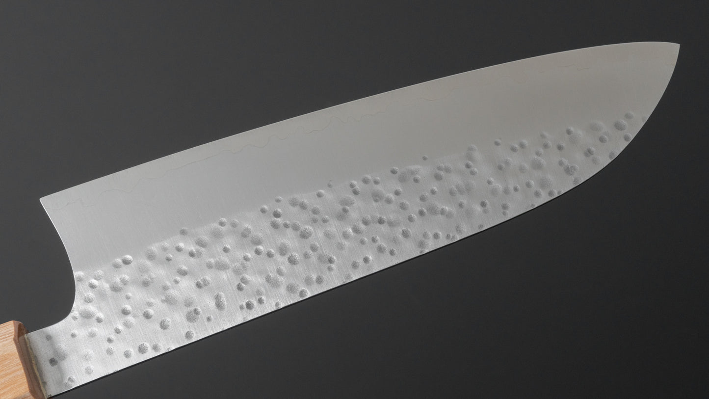 Makoto Kurosaki Sakura SG2 Santoku 165mm kersenhouten handvat