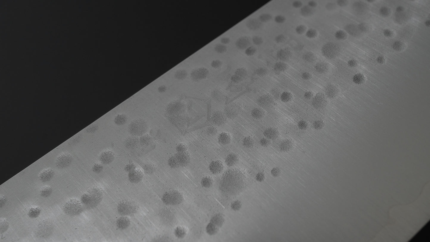 Makoto Kurosaki Sakura SG2 Santoku 165mm kersenhouten handvat