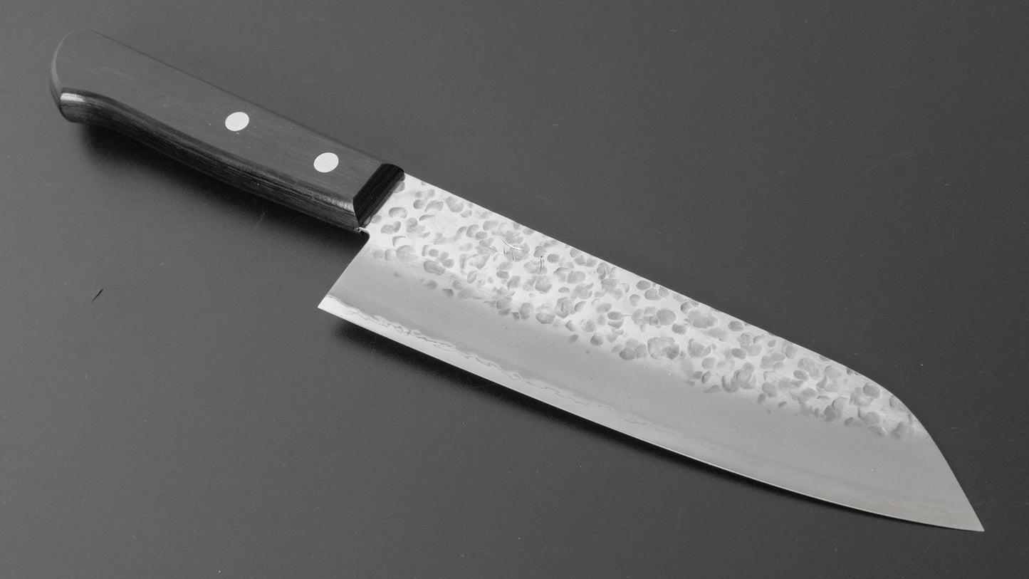 Hitohira Chromax Santoku 170mm Pakka Handle