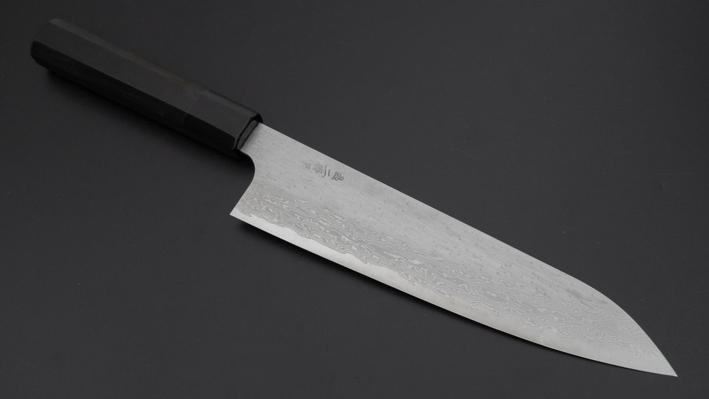 Nigara VG XEOS Gyuto 210mm Ebony Handle